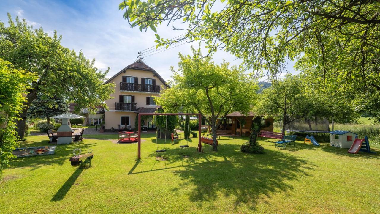 Erlebnisbauernhof Tschom Sankt Kanzian am Klopeiner See Exterior foto